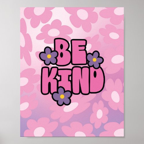 90s Aesthetic  Be kind Poster