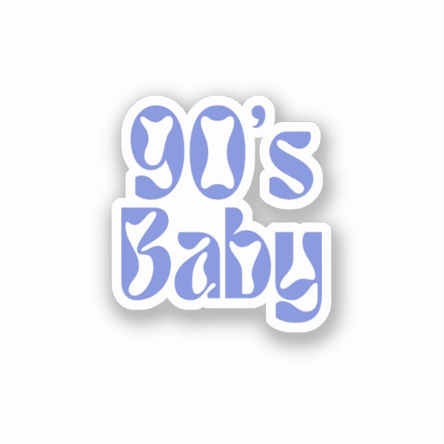 90s Baby Sticker (Front)