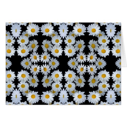 90s black daisy cards (Front Horizontal)