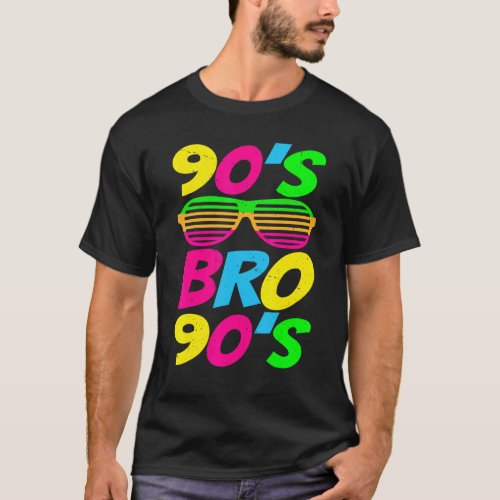 90s Bro Classic Costume Music  Born In 1990 T_Shirt