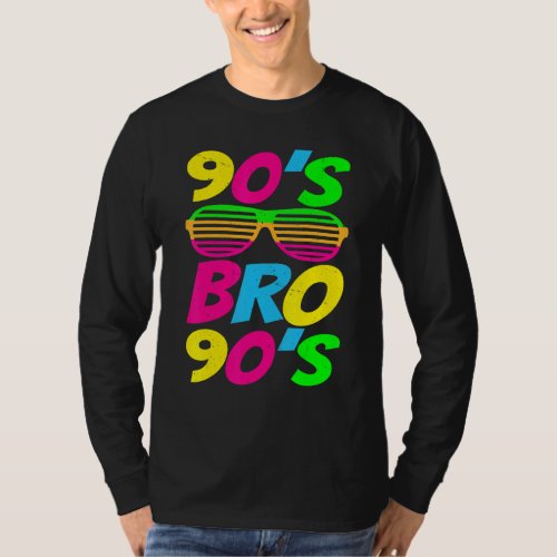 90s Bro Classic Costume Music  Born In 1990 T_Shirt