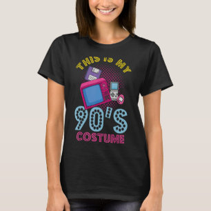 90's Costume This Is My 90's Costume 90s Girl 90s T-Shirt