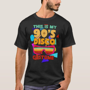90s Disco Costume 1990s Nineties Theme Party 90s T-Shirt