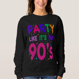 90s For Women Rave Outfit & 1990s Fancy Dress 2 Sweatshirt