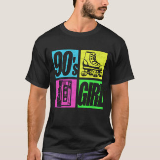 90s Girl 1990s Fashion 90heme Party Eighties funny T-Shirt
