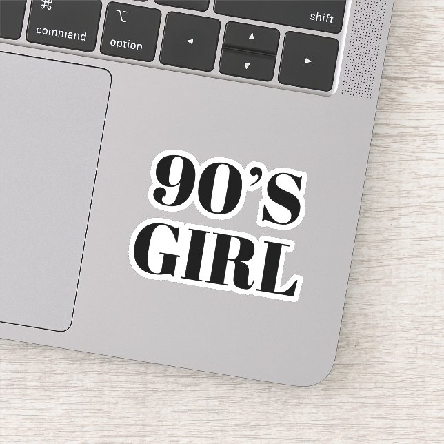 90's Girl Sticker (Detail)
