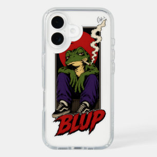 90s Grunge Skater Frog BLUP iPhone 16 Case