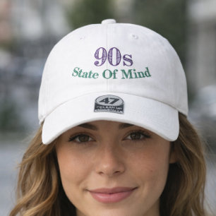 90s Hat  47 CLEAN UP hat style  Trucker Hat 