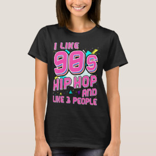 90s Hip Hop  Gangster Rap Clothing Old School Retr T-Shirt