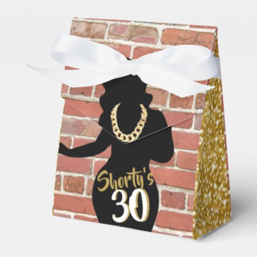 90s Hip HopGo ShortyCustom AGE Retro Birthday Favor Boxes