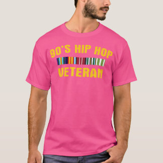 90'S Hip Hop Veteran Colorful Vintage Retro T-Shirt