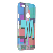 90s Inspired Colorful Geometric Monogram Uncommon Google Pixel Case (Back/Right)