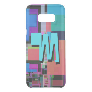90s Inspired Colorful Geometric Monogram Uncommon Samsung Galaxy S8+ Case