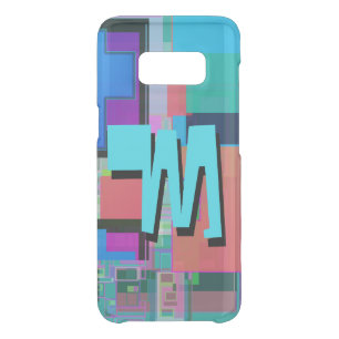 90s Inspired Colorful Geometric Monogram Uncommon Samsung Galaxy S8 Case