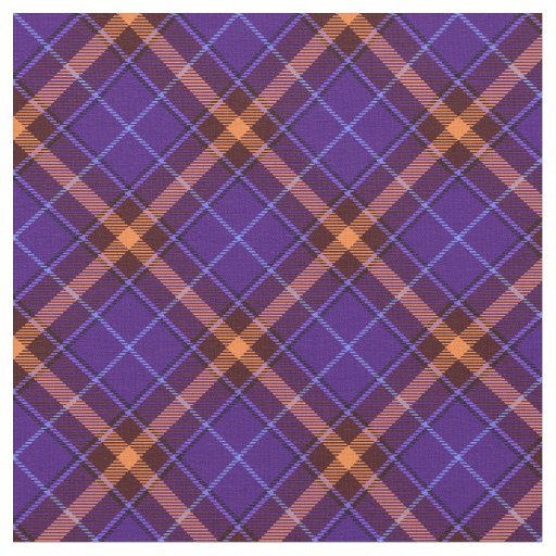 90s Inspired Plaid Pattern Abstract Grunge Purple Fabric