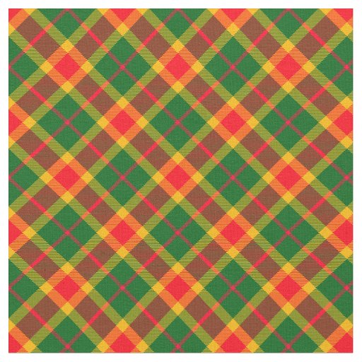 90s Inspired Slanted Plaid Grunge Green Pattern Fabric