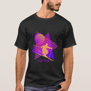 90s Jay Peak Vermont Skiing Skier T-Shirt