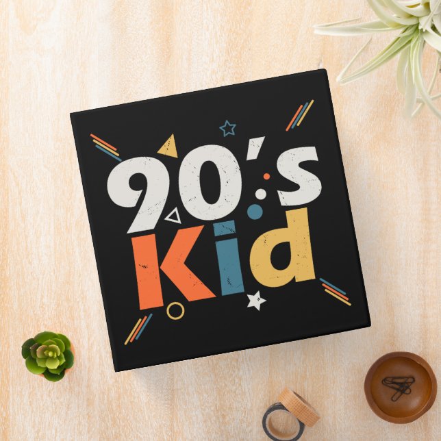90s Kid 3 Ring Binder (In Situ)