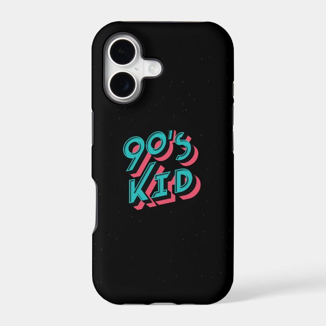 90's Kid  Iphone Case (Back)