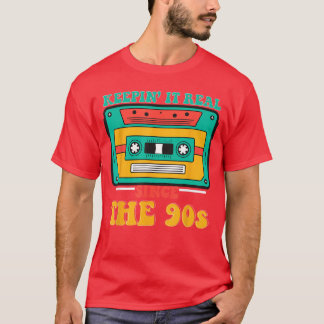90s Lifestyle Vibes Retro Vintage Music Nineties F T-Shirt