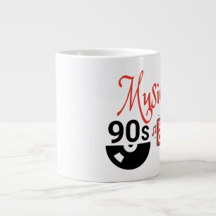 90s Music - Jumbo Mug