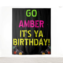 90's Neon Colors|Hip Hop Birthday Photo Backdrop