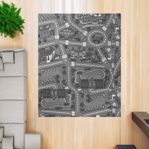 90s nostalgia Road Race Mat City Nostalgic rug