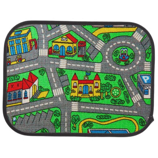 90s nostalgia, Track carpet Car Road nostalgia Car Floor Mat | Zazzle