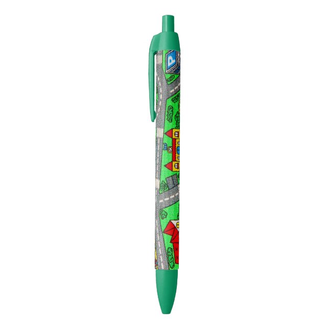 90s nostalgia, Track carpet Car Road nostalgia Pen (Top (Vertical))