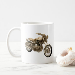 90s Old Motorcycle With A Poem Coffee Mug