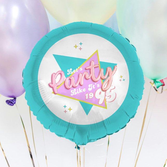 90s Party Like It's 1995 30th Birthday Party Balloon (90s Party Like It's 1995 30th Birthday Party Balloon
)