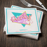 90s Party Like It's 1995 30th Birthday Party Napkins<br><div class="desc">90s retro,  party like it's 1995 30th birthday party napkins.  Great for people born in the 1990s.</div>