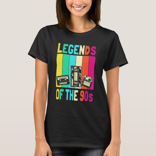 90s Party Outfit For Women & Men 90's Costume Lege T-Shirt (Front)