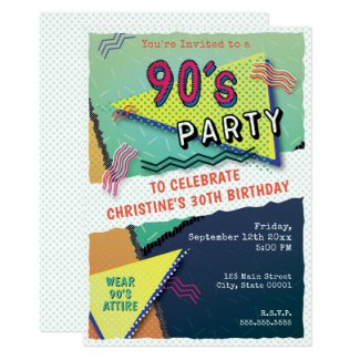 Trending Now Retro Invites