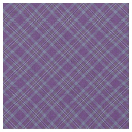 90s Plaid Grunge Purple Blue Pattern Trendy Unisex Fabric