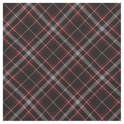 90s Plaid Pattern Abstract Black Pink Dark Grunge Fabric