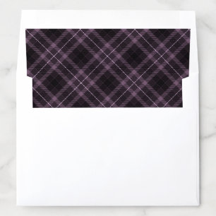 90s Plaid Unisex Pattern Grunge Purple Black Cool Envelope Liner