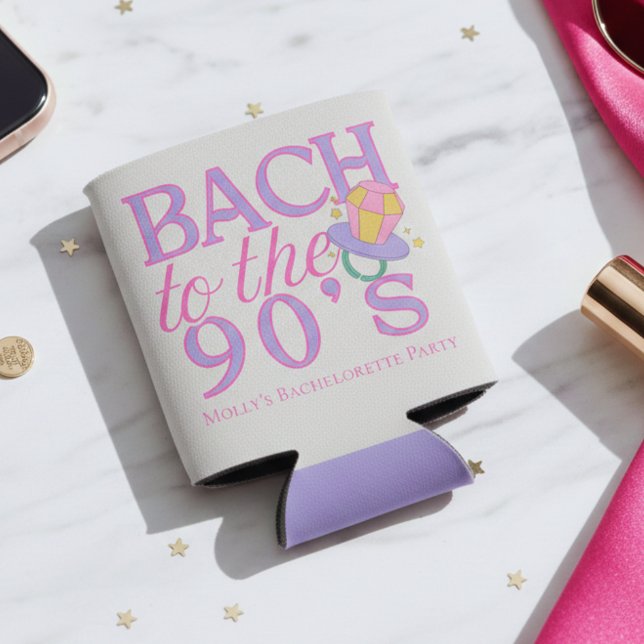 90s Retro Bachelorette Can Cooler (90s Retro Bachelorette Can Cooler)