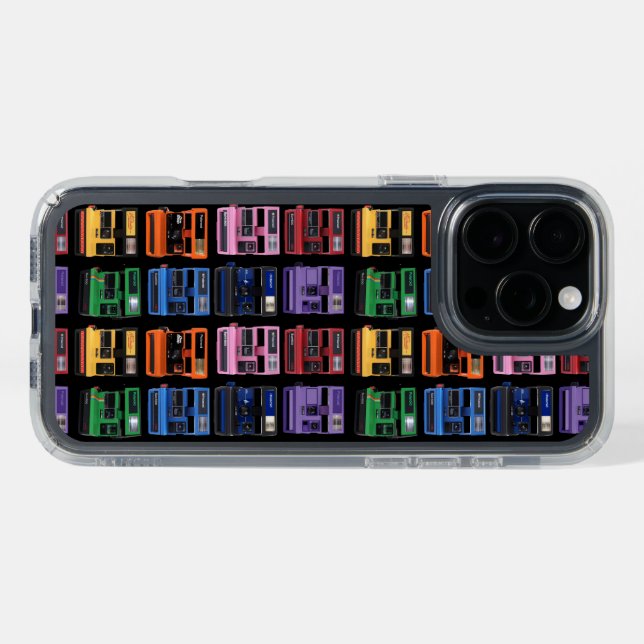 90's Retro Camera Polaroid OneShot Speck iPhone Case (Horz (Black Titanium))