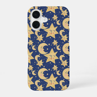 90s retro Whimsy Goth Celestial iPhone 16 Case