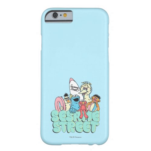 90s Sesame Street Vintage Surf Barely There iPhone 6 Case