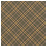 90s Slanted Plaid Fall Pattern Brown Grunge Earthy Fabric