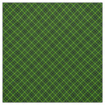 90s Slanted Plaid Grunge Black Black Green Pattern Fabric