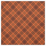 90s Slanted Plaid Nice Fall Pattern Orange Grunge Fabric