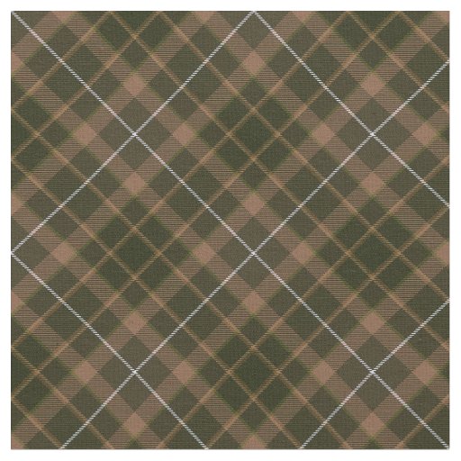 90s Slanted Plaid Pattern Brown Grunge Earthy Dark Fabric