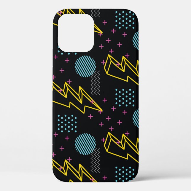 90's style: colorful abstract pattern Case-Mate iPhone case (Back)