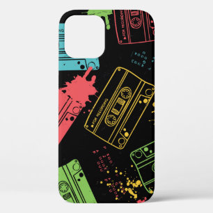 90s Style Cool Grunge Cassettes iPhone 12 Case