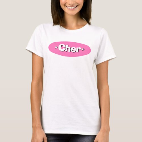 90s Teen Comedy Movie Pink White Your Name Logo T_Shirt