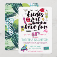 90s Throwback Bridal Shower