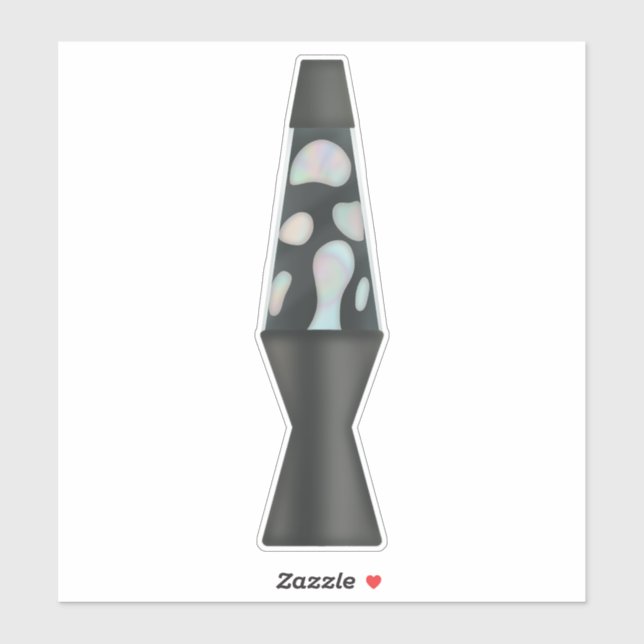 90s Throwback - Holographic Bubble Lamp Sticker (Sheet)